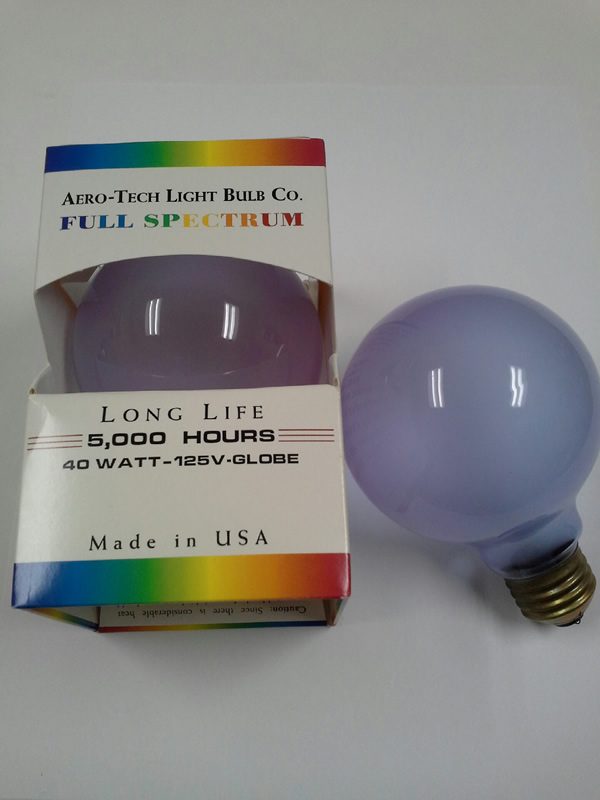 Neodymium Full Spectrum Light Bulb